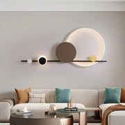 Modern Art Deco LED Wall Lamp 3000K Hotel Hall Foyer Restaurant Lighting Sconce Stairs Aisle Corridor Atmosphere Dropshipping