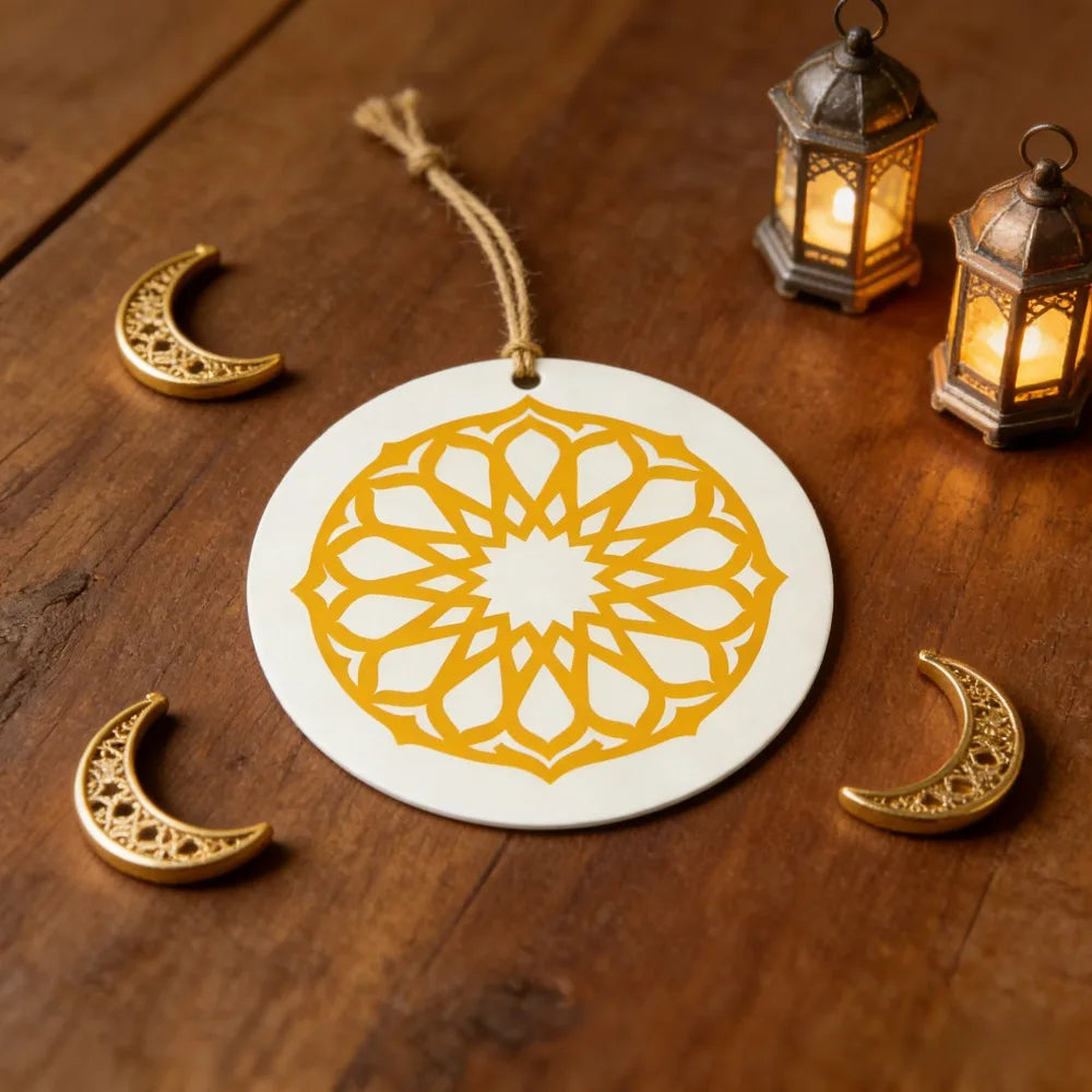 Eid Decor Gift Islamic Ornament for Wall Art & Home Deco