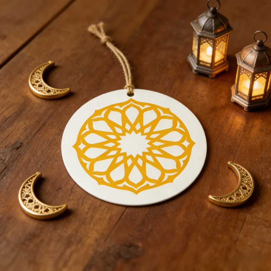 Eid Decor Gift Islamic Ornament for Wall Art & Home Deco