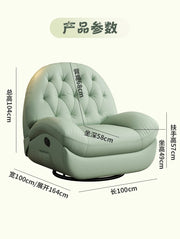 Lazy Single Living Room Sofas Modern Armrest Modern Reading Living Room Reclining Wall Muebles Para El Hogar Home Furniture