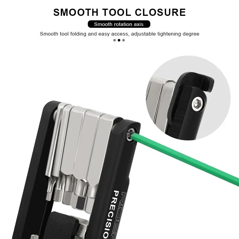 Bicycle Multi Tools For Bike Repair Tool 20 in 1 Portable Chain Splitter Cutter Hex Spoke Wrench Screwdriver Multitool