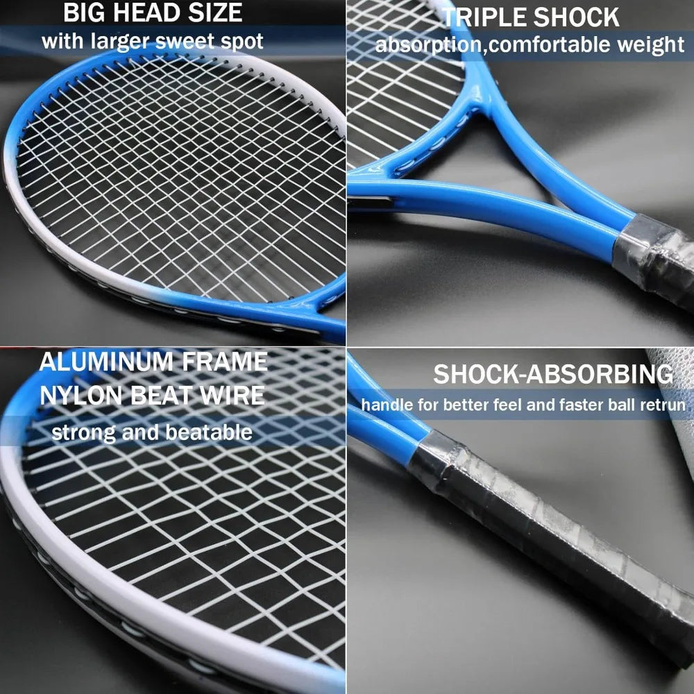 Tennis Trainer Rebound Ball with String & Baseboard Self-Study Fun Training Tool Portable Exercise Equipment for Adults Kids