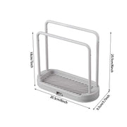 Kitchen Rag Drain Stand Kitchen Accessories Sink Drainage Shelf Sink Drain Storage Basket for Sponge Rag Wire Ball 1/2/3PCS