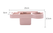 Home Accessory Set Storage Shelf, Holder for Storing Hair Dryer, Curling Iron, Bathroom Organizer