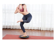 Yoga Balance Board Fitness Exercise Training Pedal Sense System Training Balance Board Warp Board Yoga Board Fitness Equipment