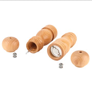 Kitchen Essential Wood Pepper Mill,Adjustable Grinder for Fresh Flavor,CeramicMechanism,Perfect Housewarming or Host Gift,3Sizes