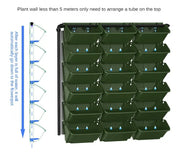 Garden Plant Walls Flower Pots Enclosures Hanging Plastic Containers Horticultural Flower Beds Vertical Greening Planting Boxes