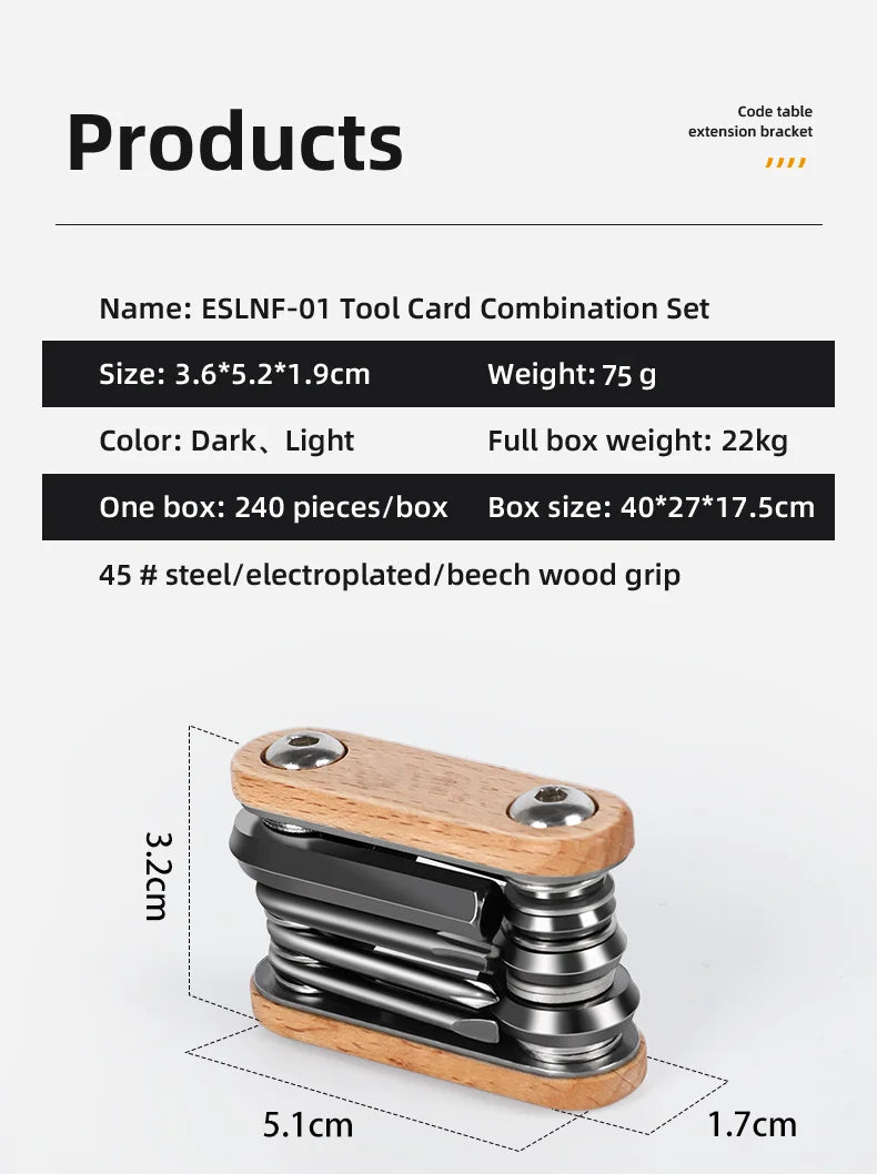 Multifunctional Bike Repair Tools 8 In 1 Road Bicycle Allen Wrench High Strength Steel MTB Tools Bike Accessories