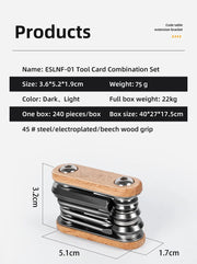 Multifunctional Bike Repair Tools 8 In 1 Road Bicycle Allen Wrench High Strength Steel MTB Tools Bike Accessories