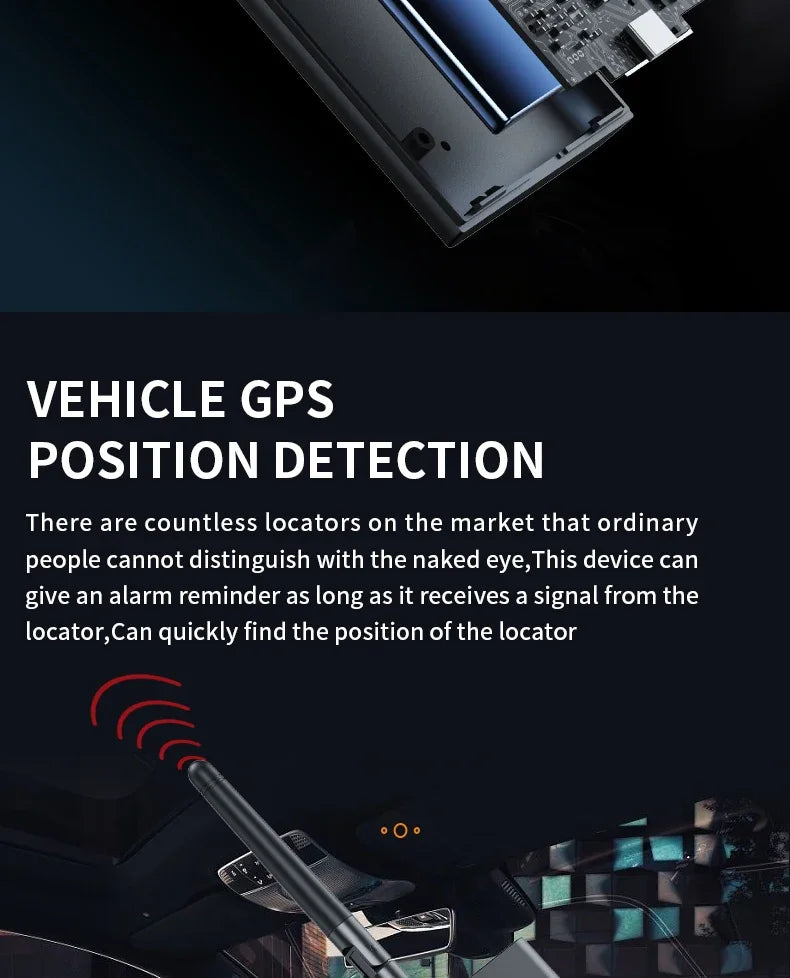 Hidden Camera Detector Anti Spy Gadgets Professional Wireless Signal Car GPS Infrared Mini Camera Wiretapping Bug Search Devices
