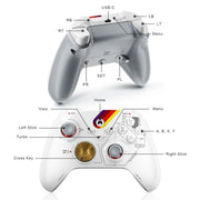 Gaming Gamepad For Xbox One Series X/S Pc With 6-Axis Gyro Sensor Dual Vibration Hall Effect Wireless Game Controller