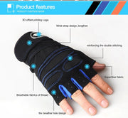Gym Gloves Fitness Weight Lifting Gloves Body Building Training Sports Exercise Cycling Sport Workout Glove for Men Women