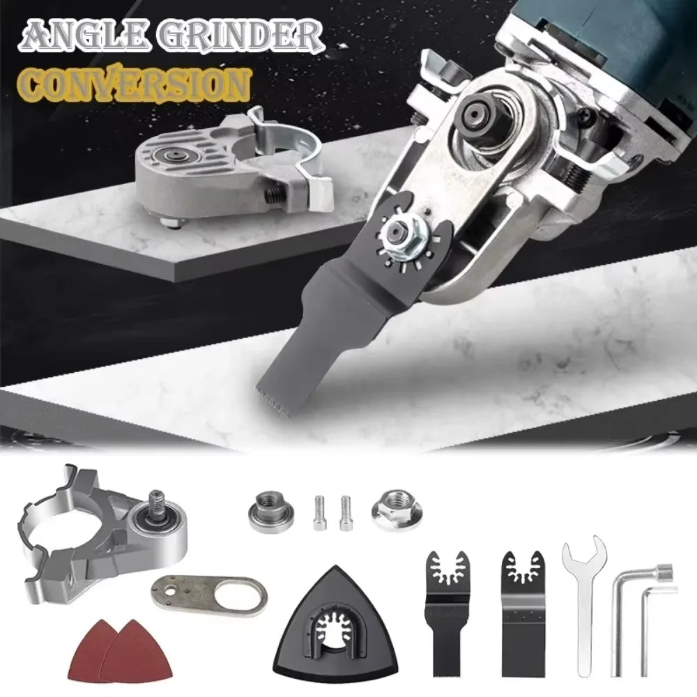 Professional Angle Grinder Changed To Universal Treasure Multifunctional Tools of Cutting Polishing Shovelling Cleaning