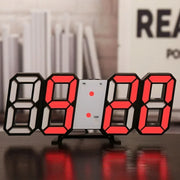 Digital Decoration for Bedroom Desk Watches Led Wall Clock Living Room Alarm Modern Home and Decoration Electronic Table Decor
