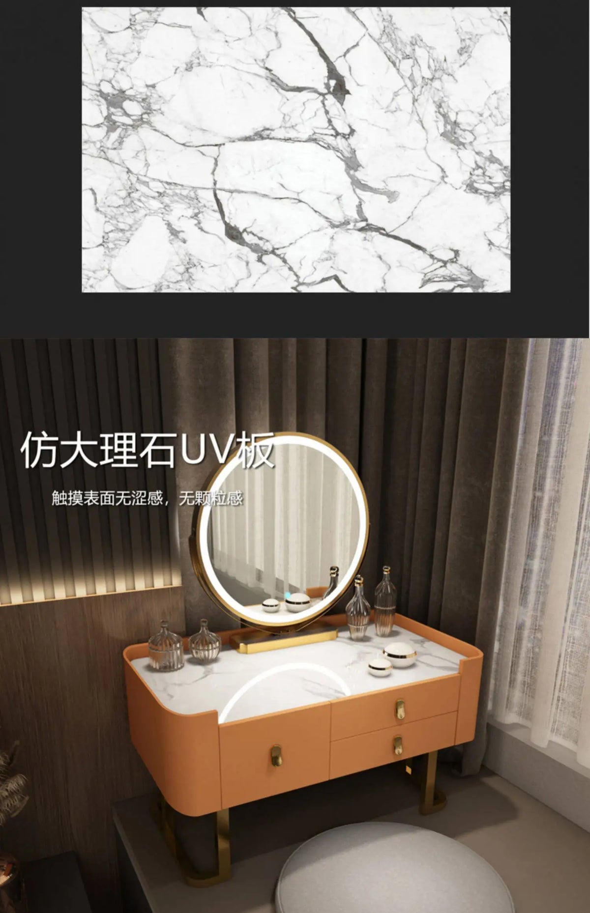 Jewellery Ornaments Dressing Table Design Makeup Storage Shelf Dressing Table Organiser Style Coiffeuse De Chambre Furnitures