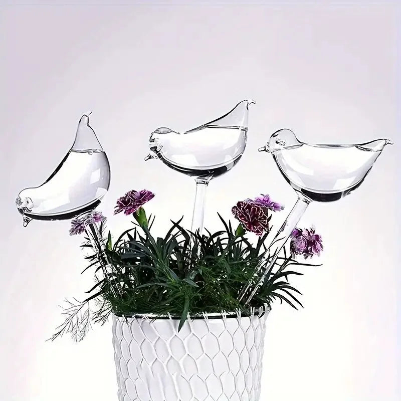 Garden Bird-Shaped Self-Watering Globes Perfect For Automatic Flower Watering And Home Garden Tools Drip Water Seepage Device