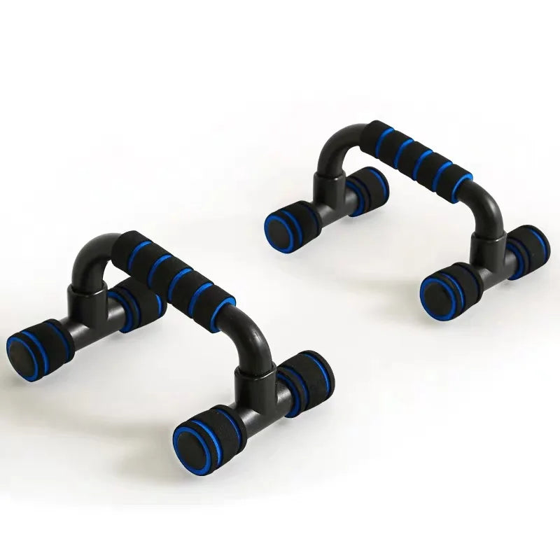 1Pair Portable Muscle Training Fitness Equipment Anti Skid Foam Handle Push Up Support Comfortable Household Fitness Equipment