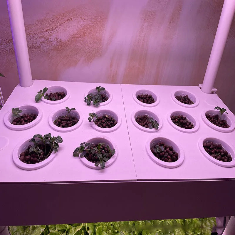 Greenhouse Soilless Hydroponic System Equipment Indoor Vegetable Flower Pot Vegetable Planting Balcony Modular Vertical Garden