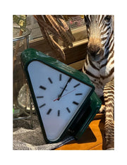 Living Room Minimalism Clocks Two-sided Wall Clocks Triangle Modern Clock Mechanism Silent Design Clock Watch for Decoration