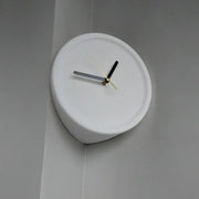 Living Room Silent Wall Clocks Simple Non-Ticking Punch-Free Corner Wall Clock Bedroom Technology Luxury Art Home Decoration