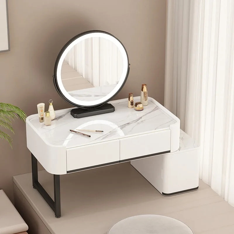 Organiser Ornaments Dressing Table Luxury Makeup Style Shelf Dressing Table Design Storage Tocador De Maquillaje Home Furniture