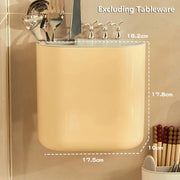 Kitchen Storage Chopsticks Rack Space Saving Tableware Storage Holder Kitchen Chopstick Drain Box Kitchen Knife Storage Rack