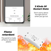 WIFI Switch Smart Home Automation Relay Module Tuya Alexa Timing Switch Smartlife APP Wireless Remote Control Relay
