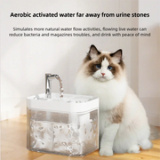 Cat Water Bowl Automatic Pet Fountain Cat Water Fountain Pet Water Dispenser Automatic Drinking Dispenser for Small Medium Pets