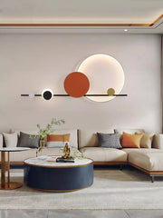 Modern Art Deco LED Wall Lamp 3000K Hotel Hall Foyer Restaurant Lighting Sconce Stairs Aisle Corridor Atmosphere Dropshipping