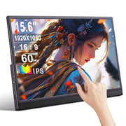 Touchscreen Portable Monitor 16/15.6/14/11.6 inch Gaming Laptop Extension Display Travel Monitor for Raspberry Pi/Laptop/PS3/PS4
