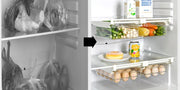 Hanging Fridge Storage Clear Refrigerator Shelves Organizer Eggs Fruits Vegetable Food Container Space Saving Kitchen Drawer Box