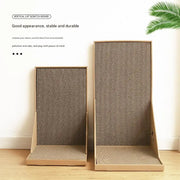 Cat Scratching Post L-shaped Cat scratch Board Wear-resistant Cat Scrapers Furniture Training Grinding Claw Toys Cat Scratcher
