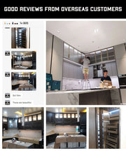 Kitchen Full Set Modern Smart Outdoor Stainless Steel  with Built-in Refrigerator and BBQ Grill for Home and Garden