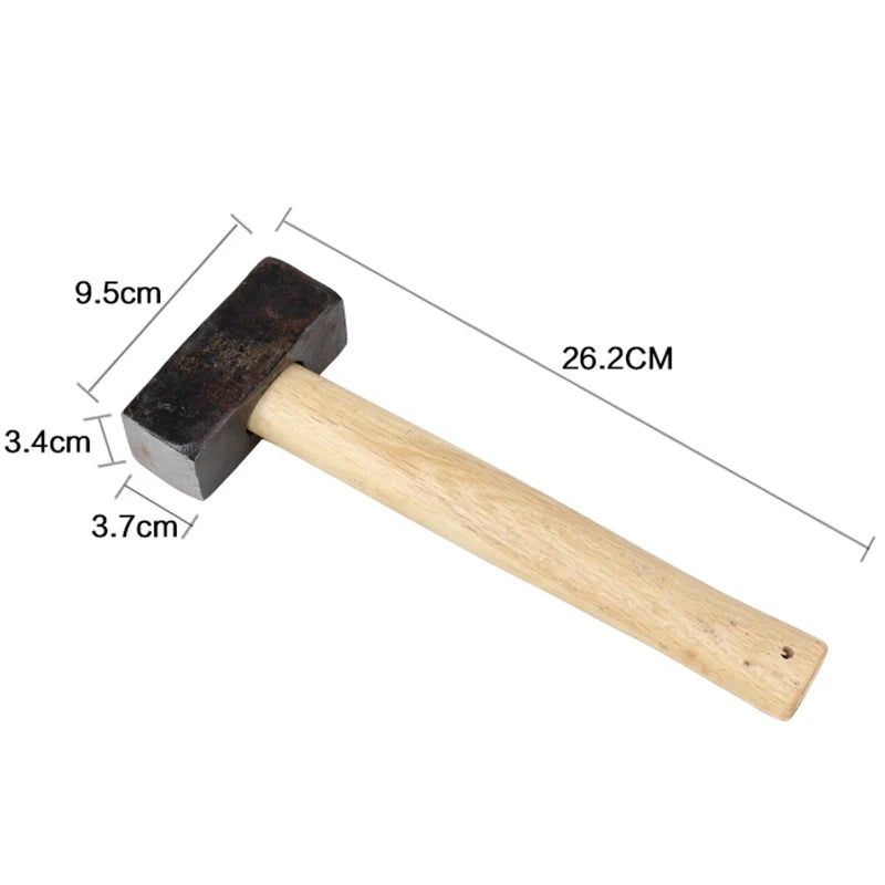 Construction Hammer Multi-functional Square Hammer Portable Professional Craftsman Handle Hammers Household Manual Tools