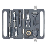 Complete Toolkits Household Multifunctional Organizer Kits Large Hard Case Tools Kit Maintenance Worker Metal Portable Toolkit