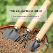 3Pcs/Set Mini Garden Tool Set For Garden Plants Flower Pot Cactus Vegetables Digging Weeding Indoor Small Plants Garden Tools