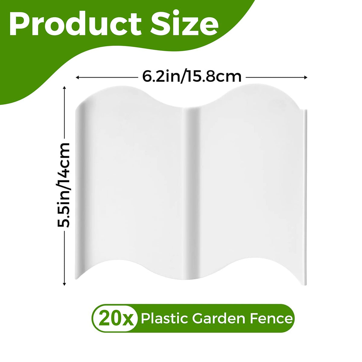 15x14cm Fixed Garden Barrier Lawn Grass Plastic Garden Edging Border Landscape Edging Garden Edge Kit Barrier To Easy Install