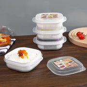 Food Storage Container Rice Fruit Preservation Box Microwave Oven Safe Refrigerator Freezer Fresh Keeping Box For Kitchen