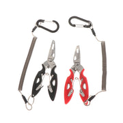 Multifunction Fishing Pliers Tools For Goods Tackle Gear Hook Recover Pliers Vise Knitting Flies Scissors Braid Set Fish Tongs