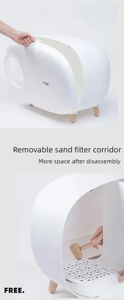 Mochi cat litter box fully enclosed pet supplies cat toilet drawer large cat litter box cat supplies