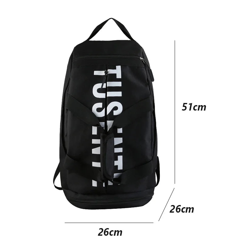 Sport Gym Bag Women Fitness Backpack Large Waterproof Multi-Functional Shoes Warehouse Men Travel Pack Sportsbag Shoulder Bag