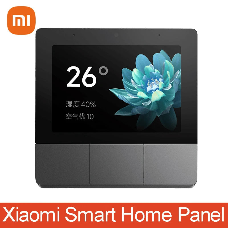 Xiaomi Smart Home Panel 3.23" Touch Screen Switch Central Control Screen Built in Bluetooth Mesh Gateway Works with Mihome App