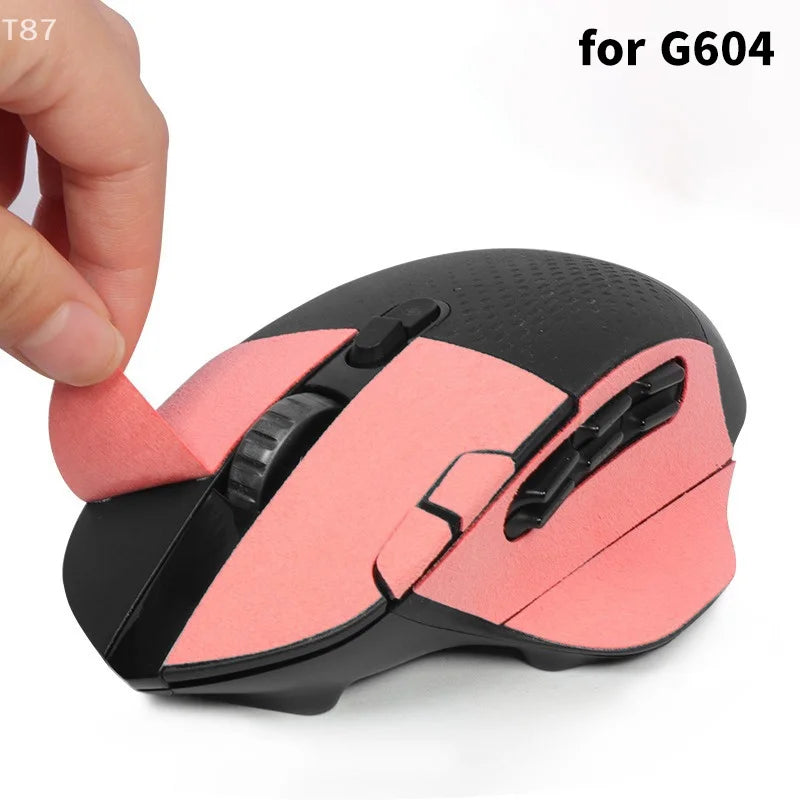 Logitech G604 Mouse Accessories; Colorful Anti-Slip Grip Tape Stickers for Enhanced Gaming