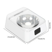 Automatic Cat Feeder with Infrared Sensor Cover Removable Bowl Battery Powered Intelligent Automatic Opening Lid Dog Feeder