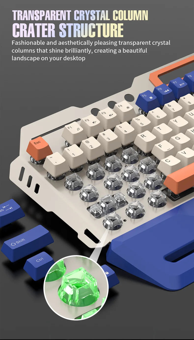 Gaming Keyboard Spanish Russian Arabic Keyboard 100% Layout RGB Backlight Gamer Keyboard Volume Knob Wired K90 104 Keys Hand Sup