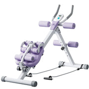 Fitness Body Shaping Machine Multifunctional Home Gym  Abdominal Waist Trainer Knee-Friendly Sliding Rail for Core & Leg Workout