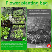 Garden Planting Bag Multi-gird Felt Growing Bag Rectangle Planting Nursery Pot Vegetable Tomato Potato Planting Container Plant