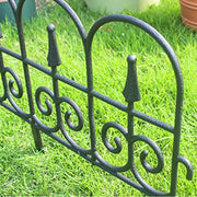 Garden Border Edging Fence 6pcs Garden Fence Panels Flexible Detachable Tree Fence Weatherproof Splicing Fence Landscape Path