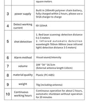 Hidden Camera Detector Anti Spy Gadgets Professional Wireless Signal Car GPS Infrared Mini Camera Wiretapping Bug Search Devices