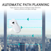 Fully Automatic Water Spraying Smart Electric High-Rise Window Cleaning Device Ultra-thin Strong adsorption Glass Wiping Robot